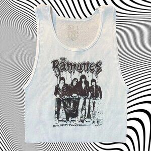 Ramones Unisex Cropped Tank
